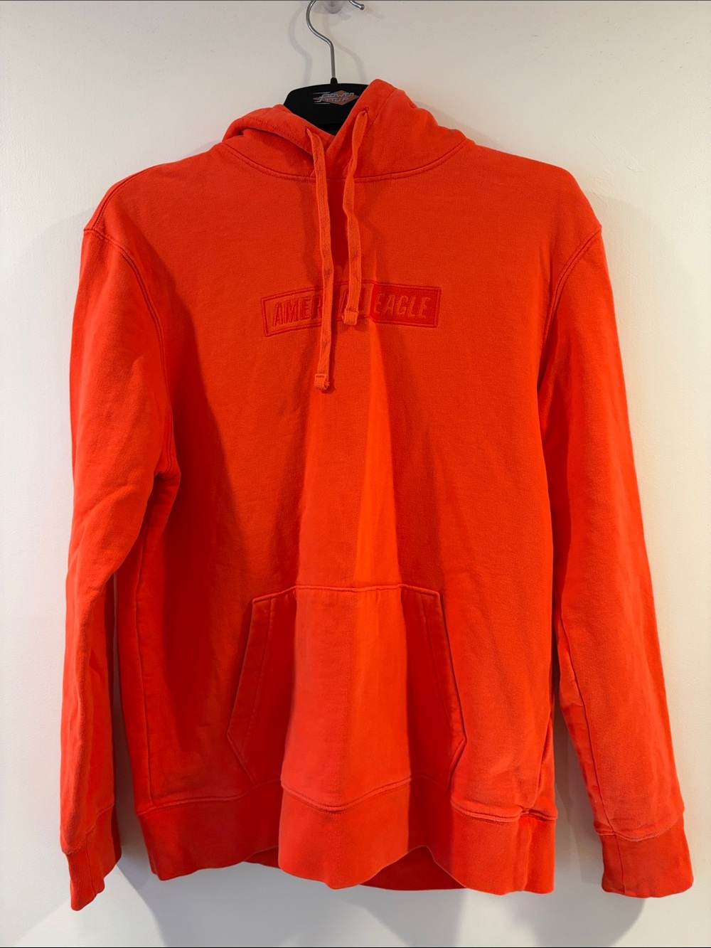 American Eagle Outfitters Bright Orange Pullover Hoodie